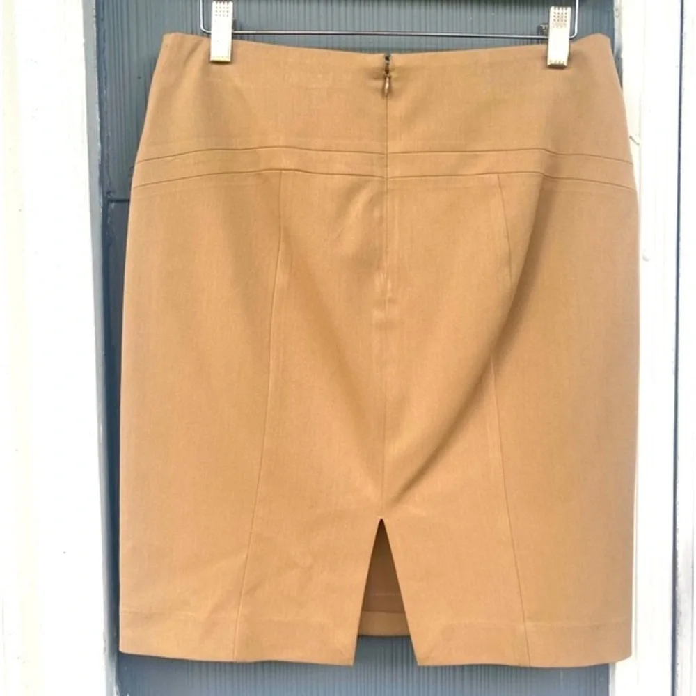 Express tan 2 pocket pencil skirt - Picture 9 of 16